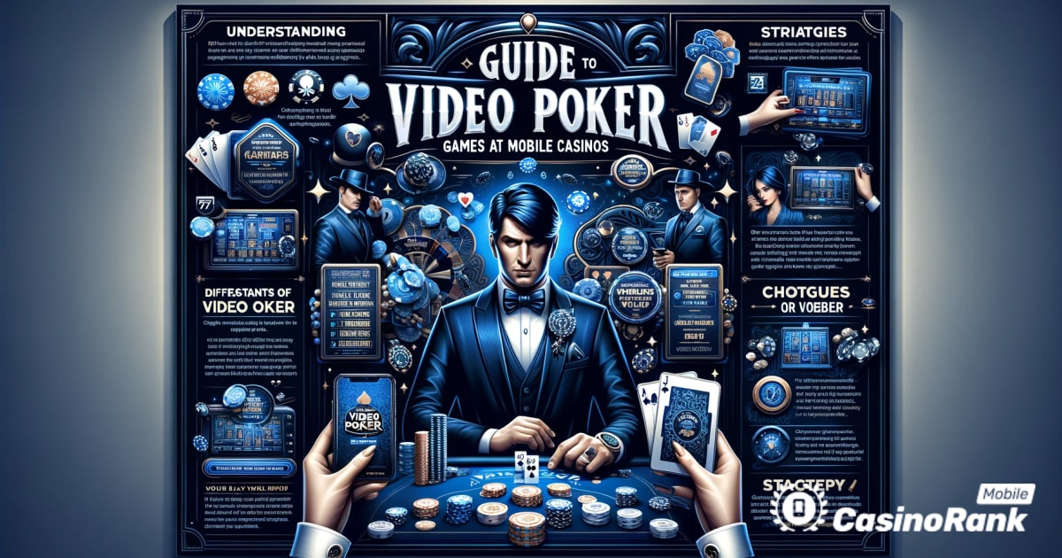 Un ghid pentru jocurile de video poker la cazinourile mobile